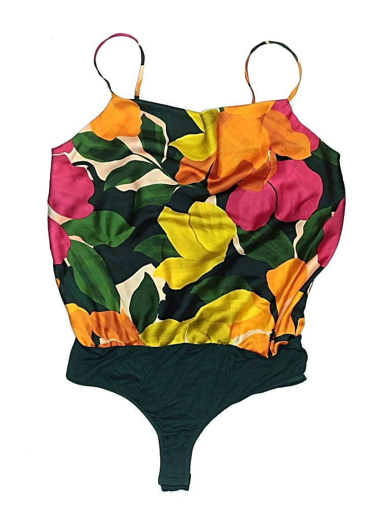 Pre-owned Gilli Bodysuit In Green