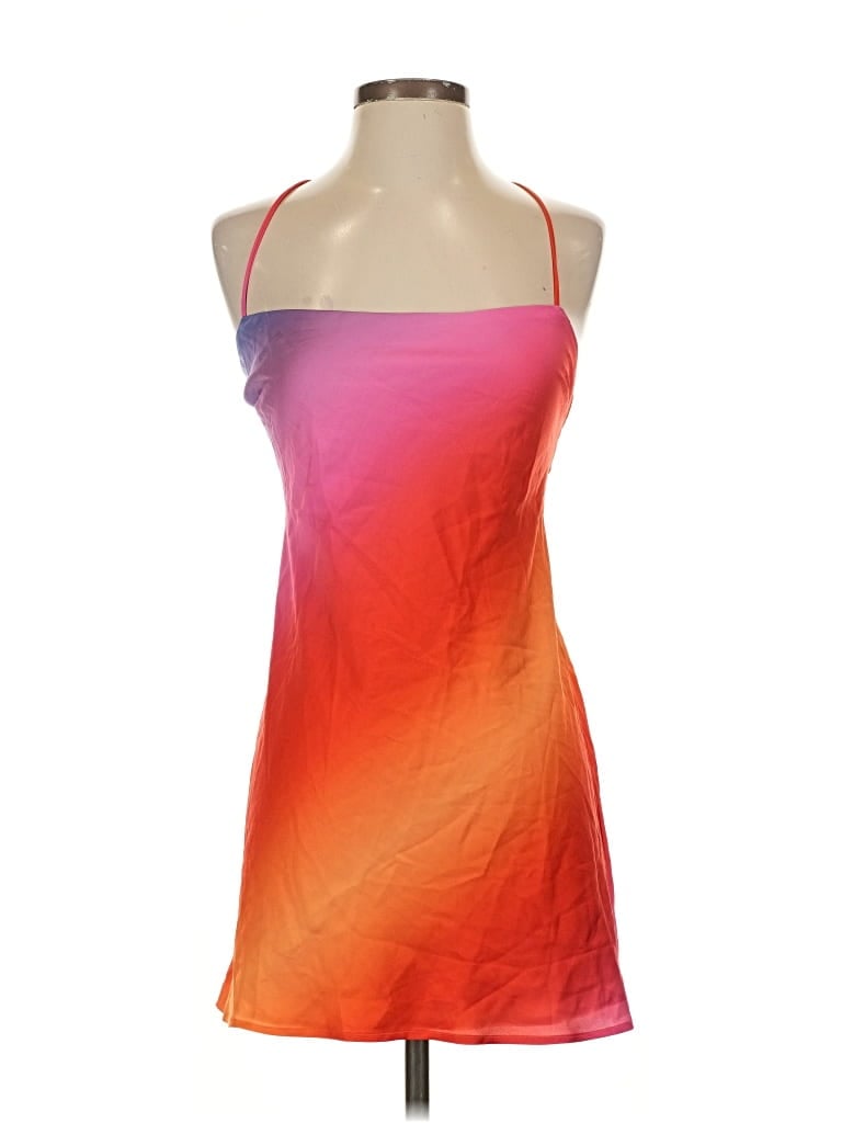 Pre-owned Show Me Your Mumu Cocktail Dress In Orange