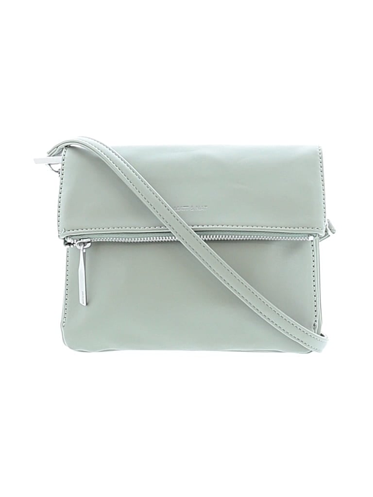 Pre-owned Matt & Nat Crossbody Bag In Green