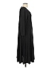 Lands' End Solid Black Casual Dress Size L - photo 4