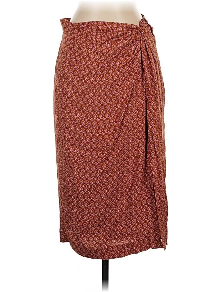 Pre-owned Ann Taylor Casual Skirt In Brown