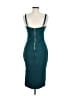 Lulus Solid Teal Cocktail Dress Size M - photo 2