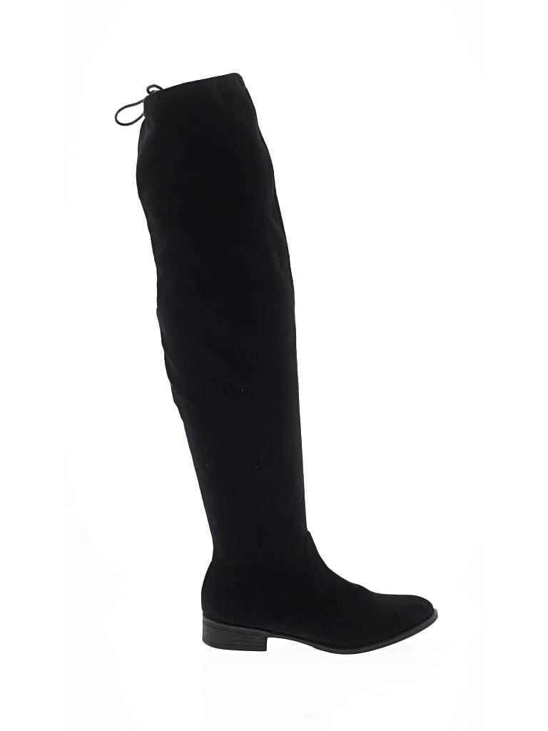 Pre-owned Public Desire Boots In Black