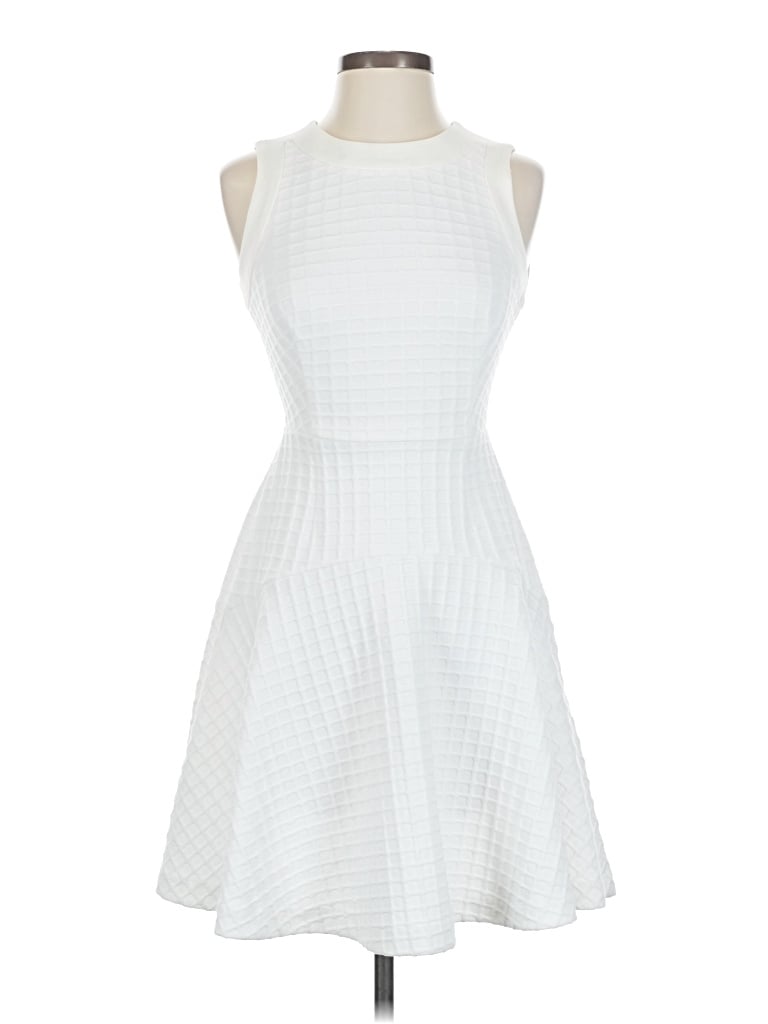 Pre-owned Banana Republic Cocktail Dress In White