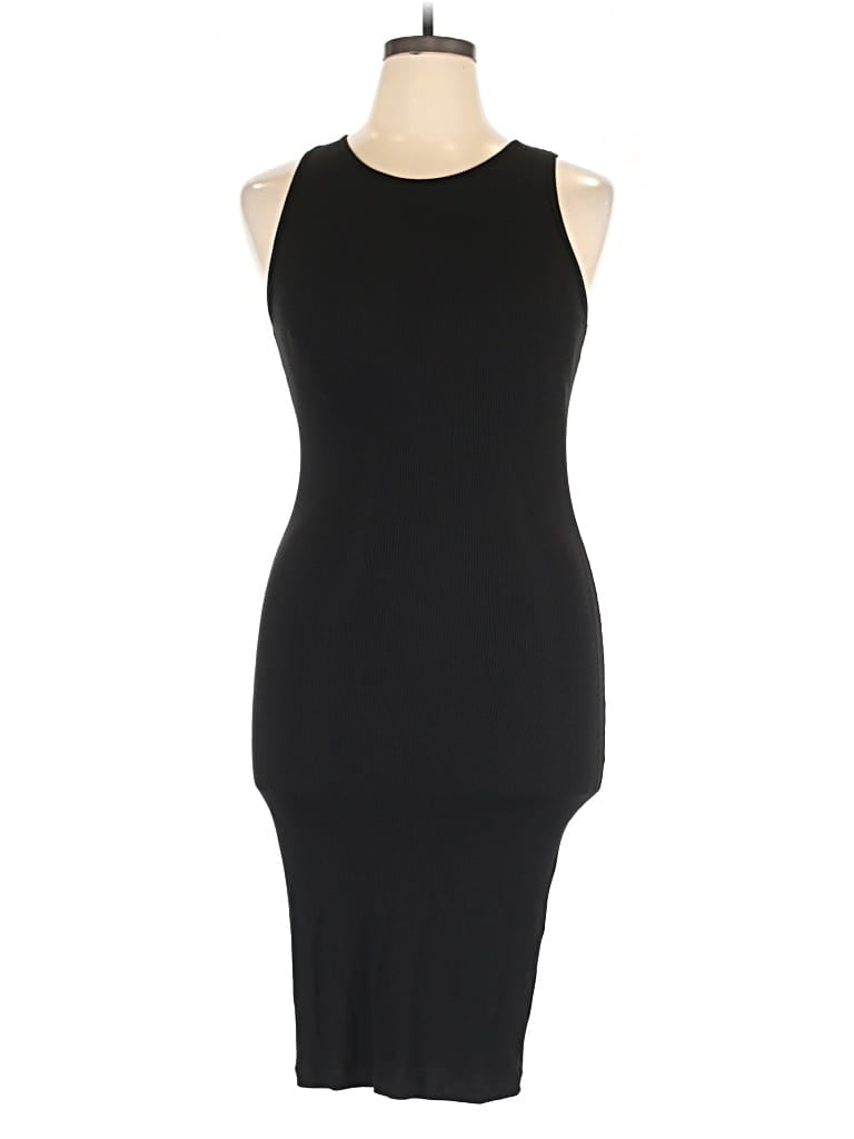 Pre-owned Popilush Cocktail Dress In Black