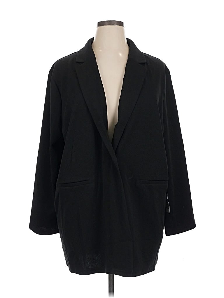 Asos Design Coat In Black