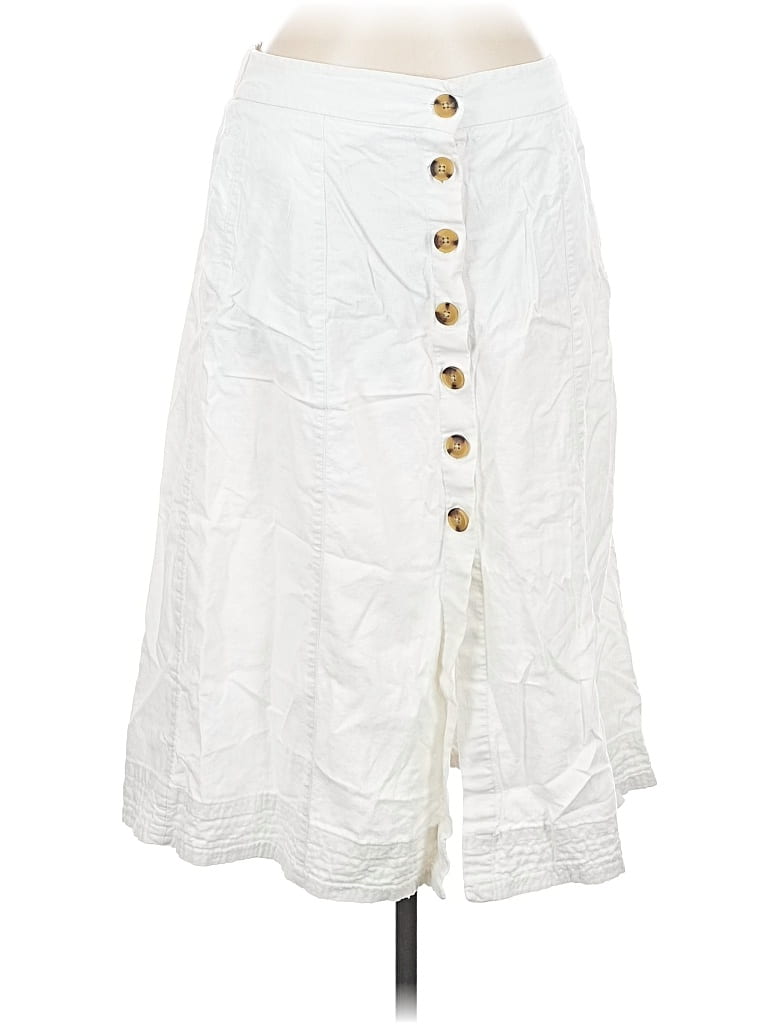 Pre-owned Universal Thread Casual Skirt In White