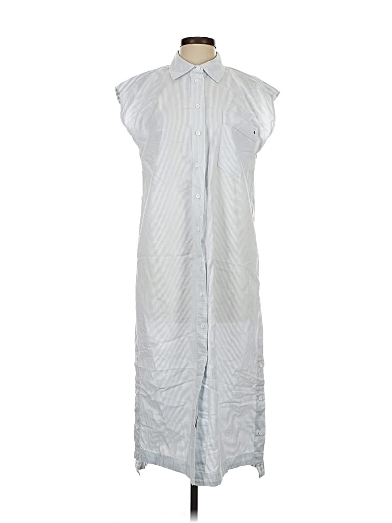 Pre-owned Tommy Hilfiger Casual Dress In Silver