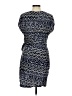 Nicole Miller Print Blue Cocktail Dress Size M - photo 2