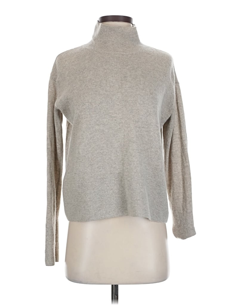 Pre-owned Everlane Cashmere Pullover Sweater In Gray