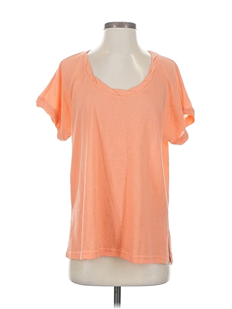 Pre-owned Bibi Short Sleeve T-shirt In Orange