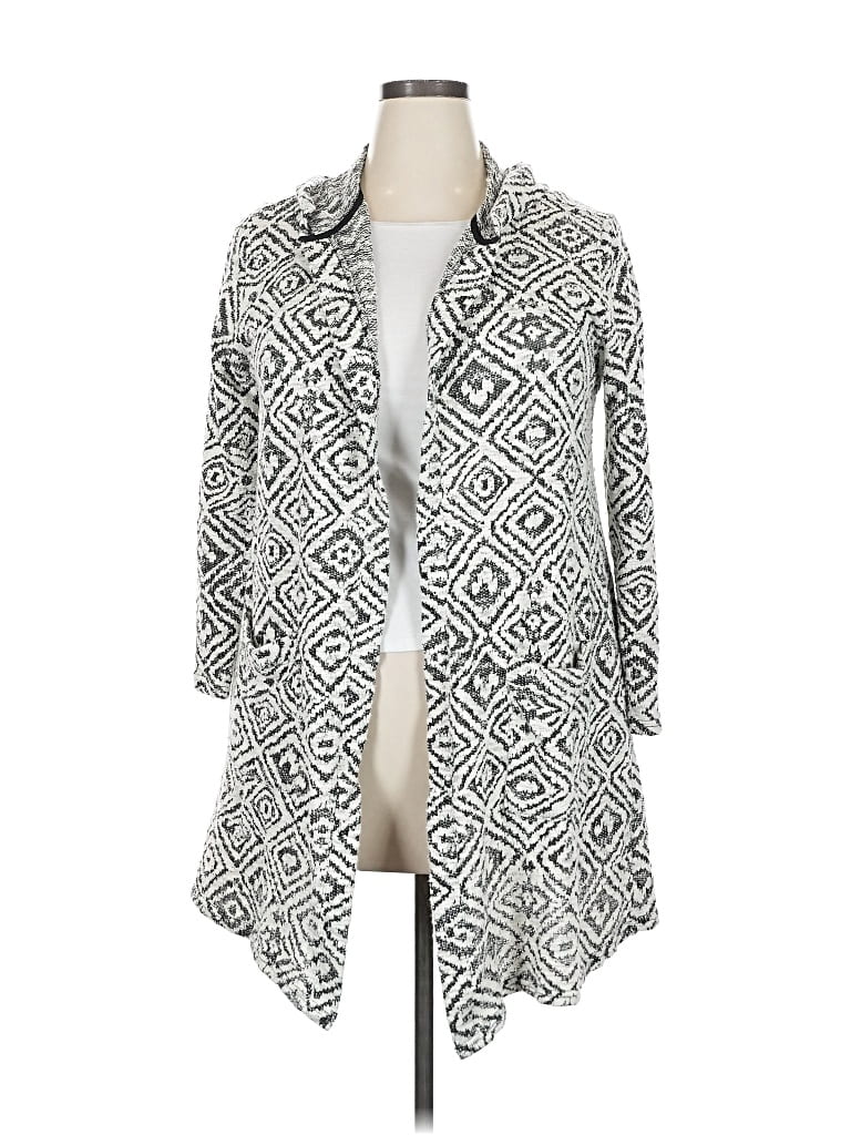 Pre-owned Daniel Rainn Cardigan Sweater In Gray