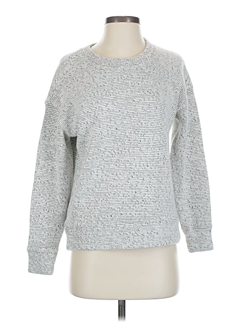 Pre-owned Lou & Grey Pullover Sweater In Gray