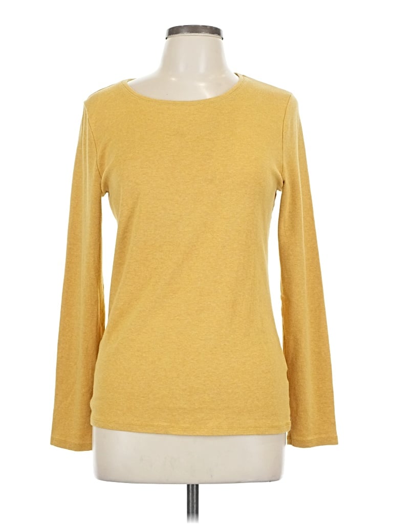 Pre-owned A New Day Long Sleeve T-shirt In Yellow