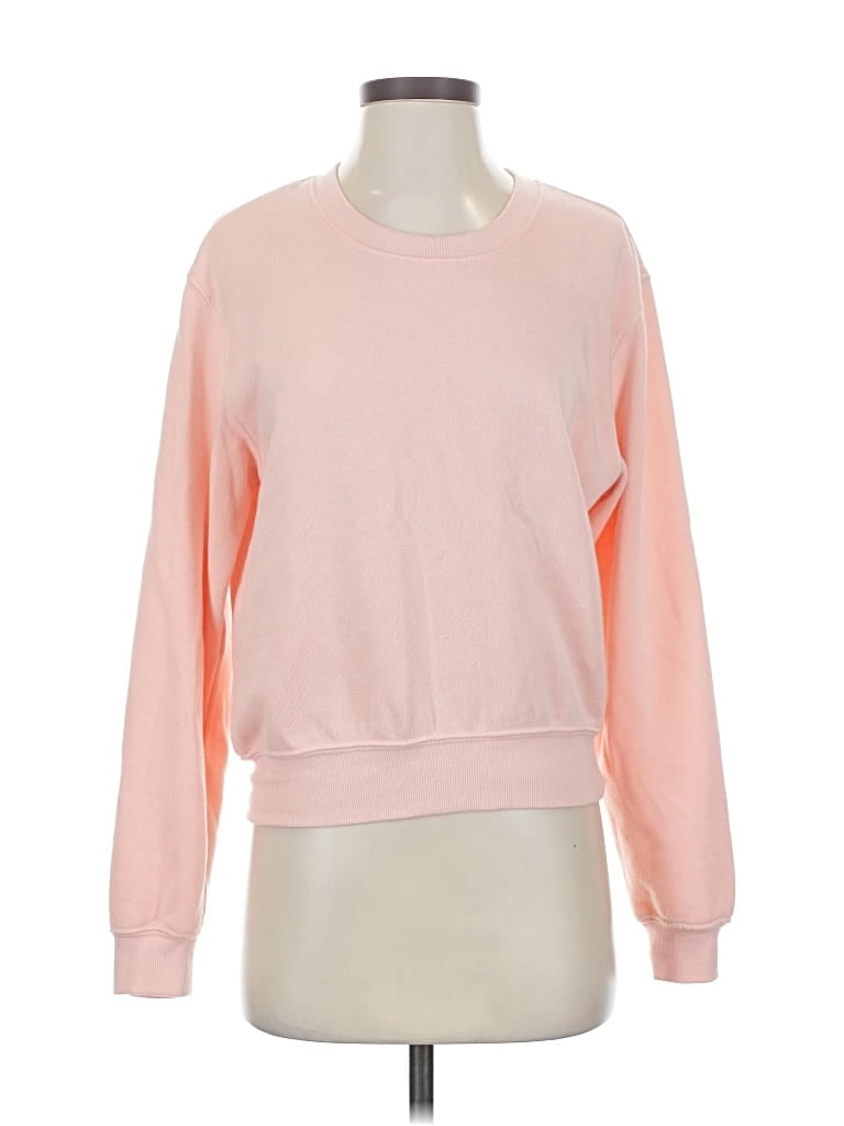 Pre-owned Z Supply Sweatshirt In Pink