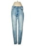 L.L.Bean Signature Solid Blue Jeans Size 4 - photo 1