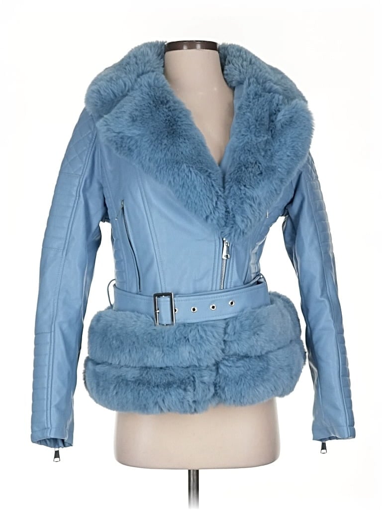 UNBRANDED Pre-owned Jacket In Blue