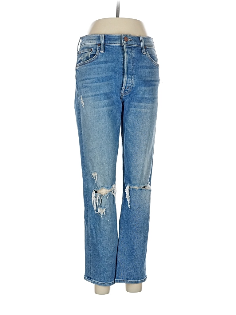 Pre-owned Mother Jeans In Blue