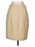 Alpha Massimo Rebecchi 100% Polyester Solid Tan Formal Skirt Size EU (IT) 40 / US 4 - photo 2