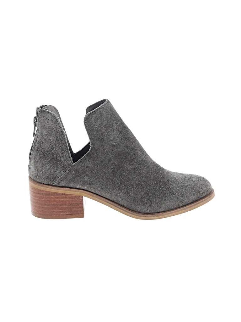 Pre-owned Steve Madden Ankle Boots In Gray
