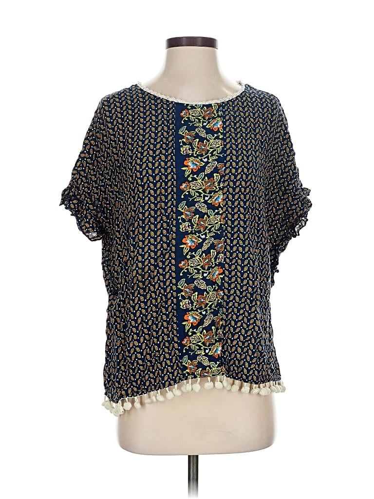 Pre-owned Kori America Short Sleeve T-shirt In Blue