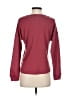 Ekouaer Burgundy Long Sleeve Top Size S - photo 2