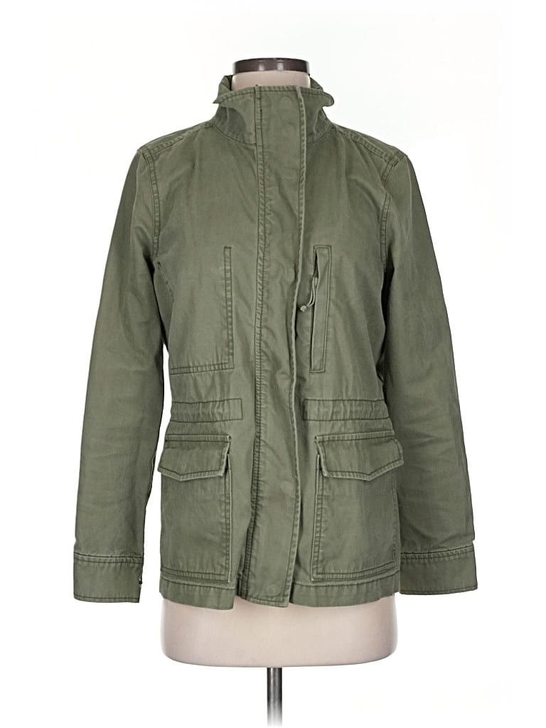 Pre-owned Madewell Jacket In Green