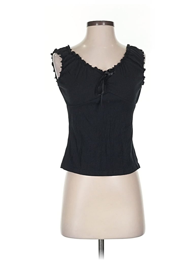 Pre-owned Brandy Melville Sleeveless Blouse In Black