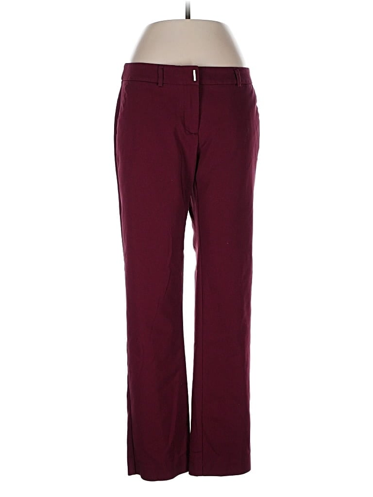 Pre-owned Apt. 9 Casual Pants In Burgundy