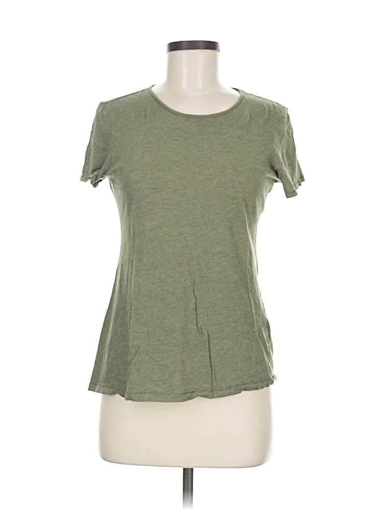 Pre-owned Banana Republic Short Sleeve T-shirt In Green