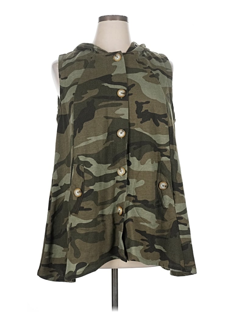 Pre-owned Christian Siriano New York Vest In Green