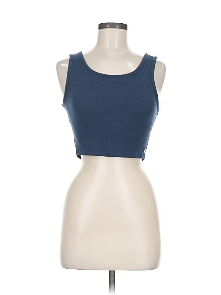 Pre-owned Roxy Sleeveless Top Blue Sweetheart Neckline Tops