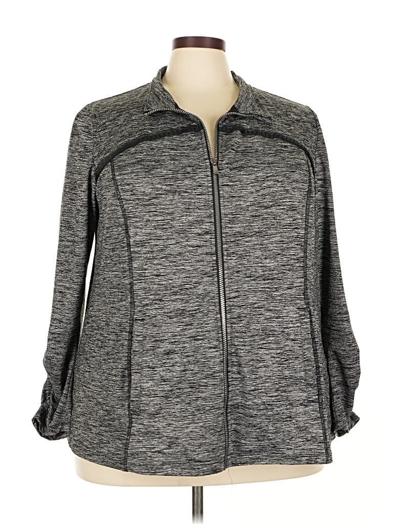 Pre-owned Livi Jacket In Gray