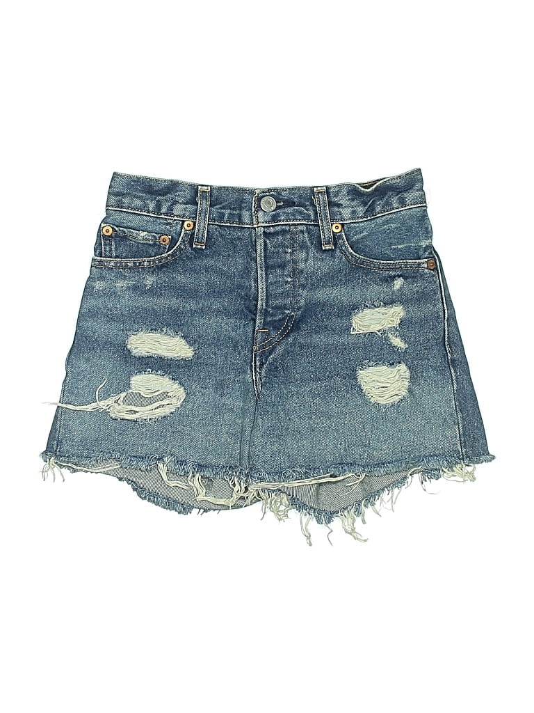 Pre-owned Levi's Denim Shorts In Blue