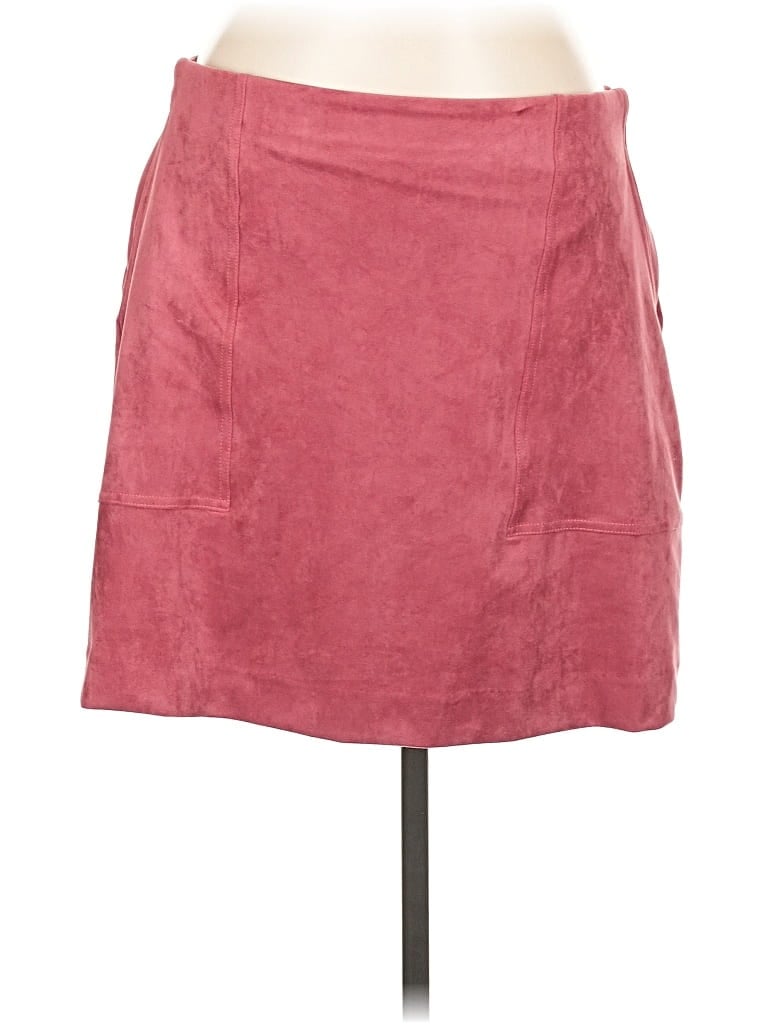 Pre-owned Banana Republic Casual Skirt In Burgundy