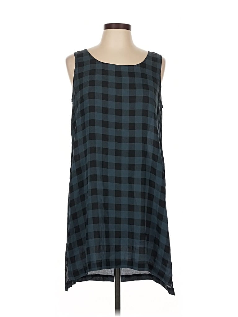 Pre-owned Eileen Fisher Casual Dress In Blue