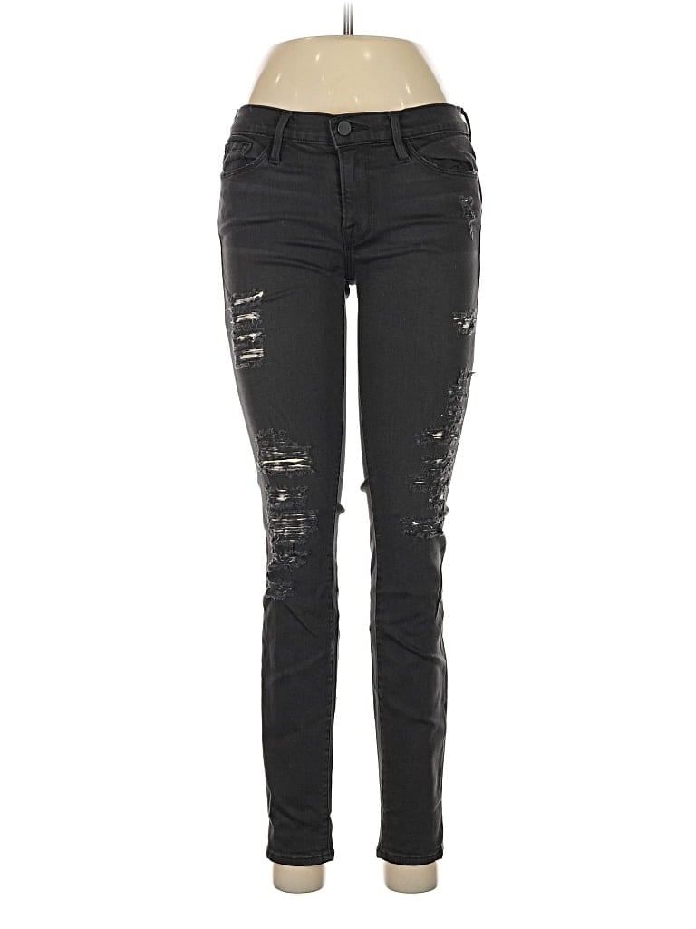 Pre-owned Frame Jeans In Black