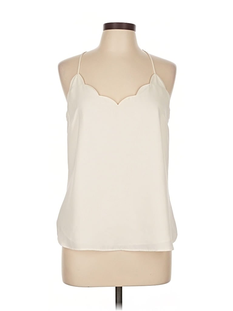 J.CREW FACTORY STORE Pre-owned Sleeveless Blouse In White