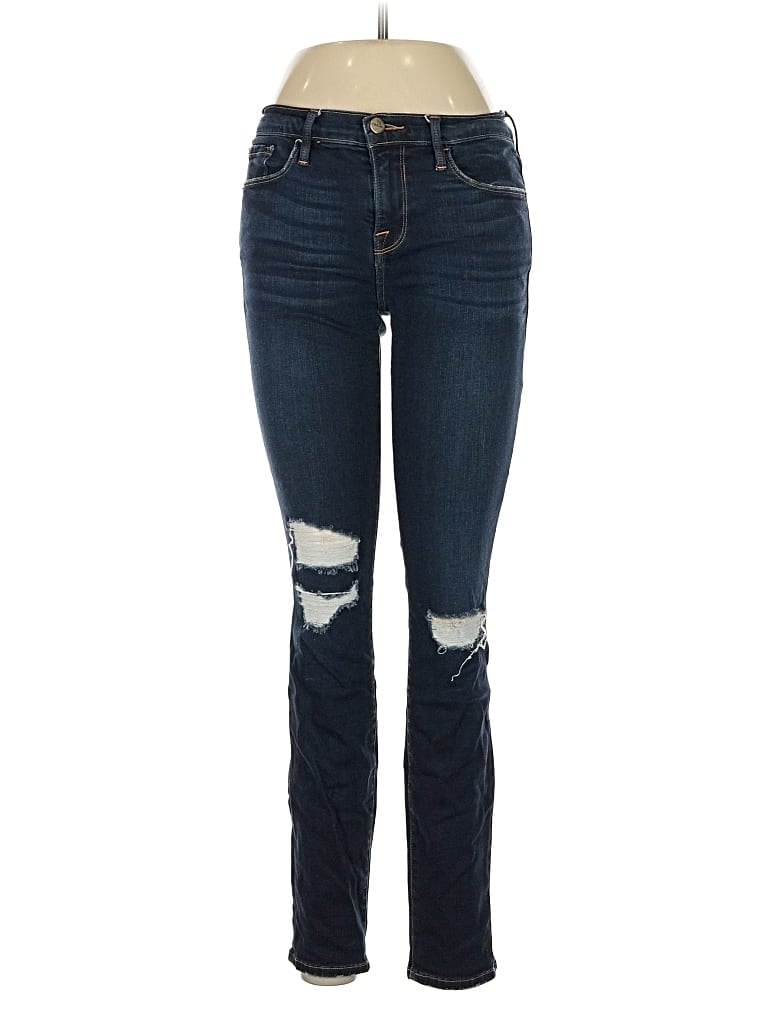 Pre-owned Frame Jeans In Blue