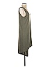 Splendid Solid Gray Casual Dress Size S - photo 4
