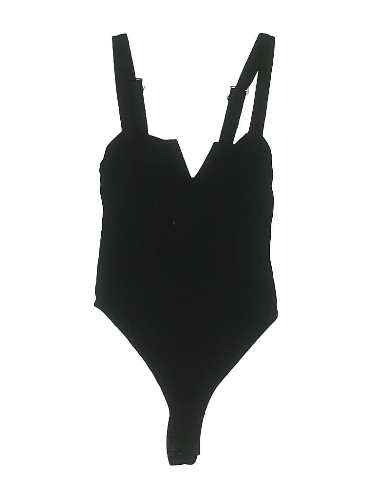 INTIMATELY BY FREE PEOPLE Pre-owned Bodysuit In Black