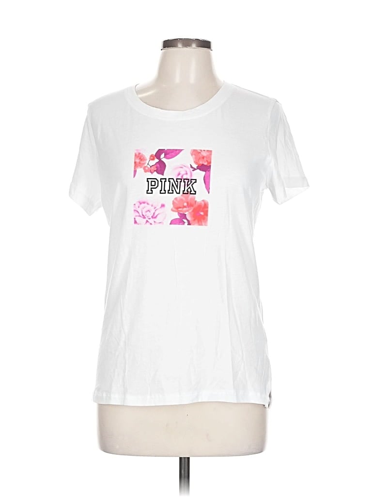 VICTORIA'S SECRET PINK Pre-owned Short Sleeve T-shirt In White
