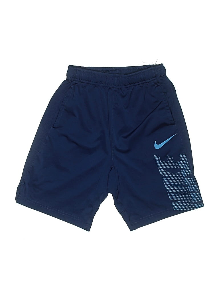 Pre-owned Nike Kids' Athletic Shorts In Blue