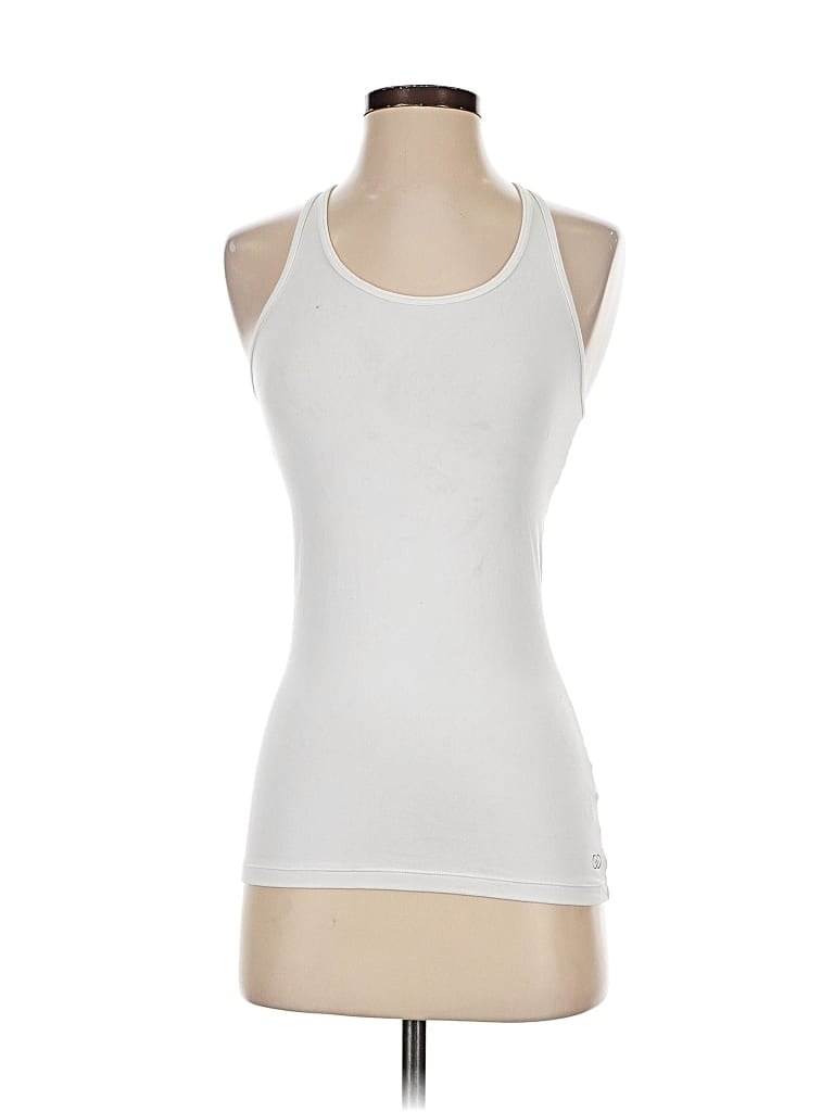 Pre-owned Calia By Carrie Underwood Sleeveless T-shirt In White