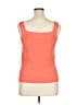 Ann Taylor Orange Sleeveless Top Size XL - photo 2