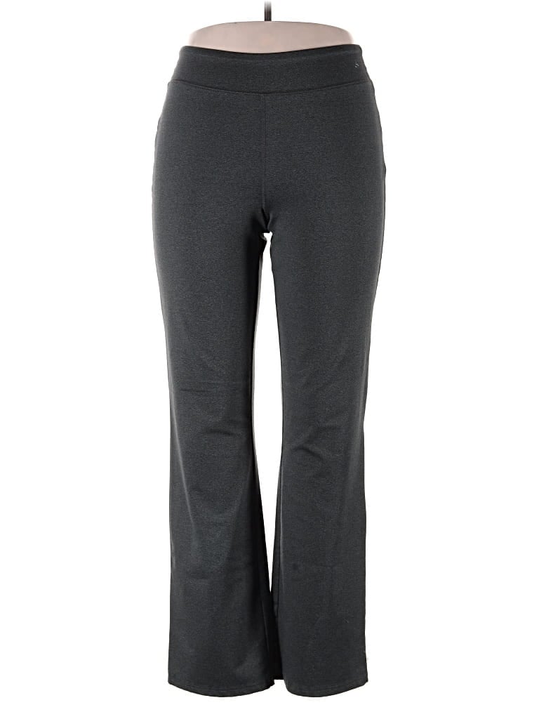 Pre-owned Lands' End Active Pants In Gray