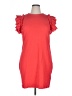 Express Solid Red Pink Casual Dress Size XL - photo 1