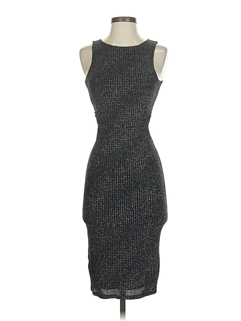 Pre-owned Topshop Cocktail Dress In Gray
