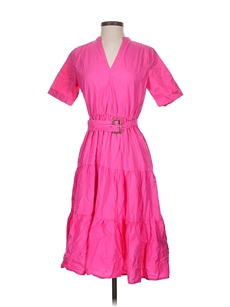 Pre-owned Who What Wear Casual Dress In Pink