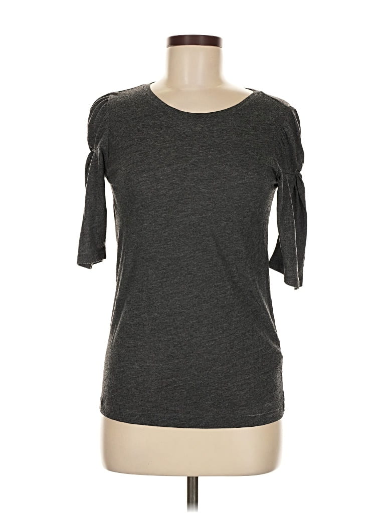 Pre-owned Grey State 3/4 Sleeve T-shirt In Gray